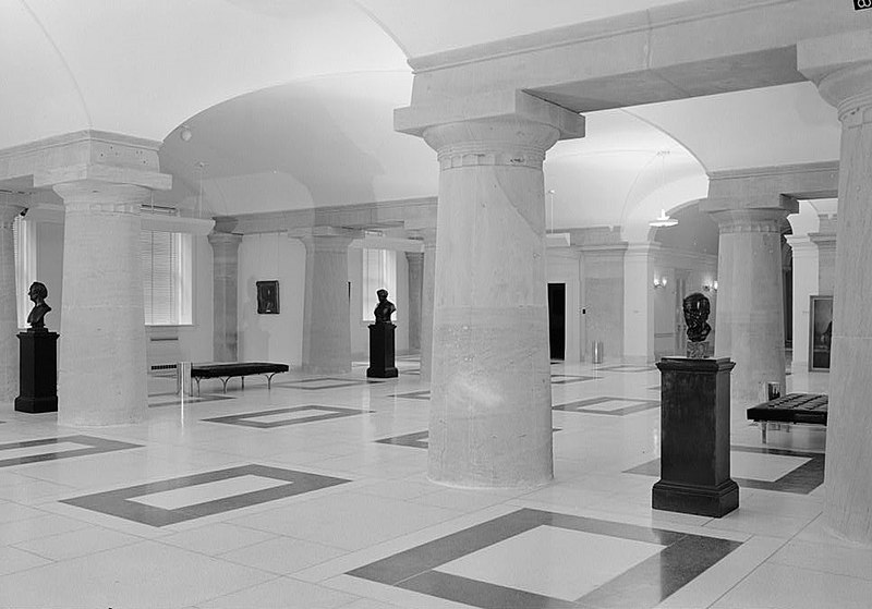 File:17. INTERIOR, GENERAL VIEW OF SANDSTONE GALLERY.jpg