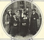1915 Belgian delegation - Hamer seated on right