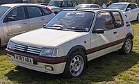 1991 Peugeot 205 GTi 1.9 Front.jpg