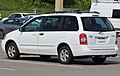 2002 Mazda MPV LX, rear left view