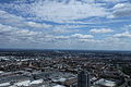 Blick vom Olympiaturm über München.