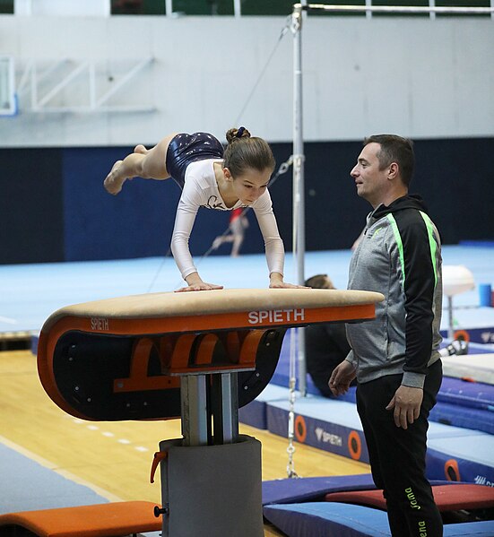 File:2022-11-19 WAG all-around competition II Vault at Jan Gajdoš Memorial 2022 (Martin Rulsch) 057.jpg