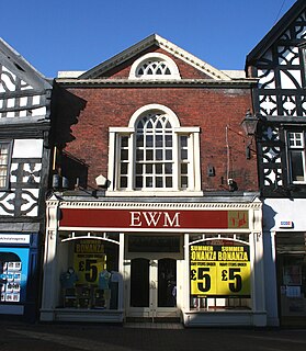 20 High Street, Nantwich grade II listed building in the United kingdom