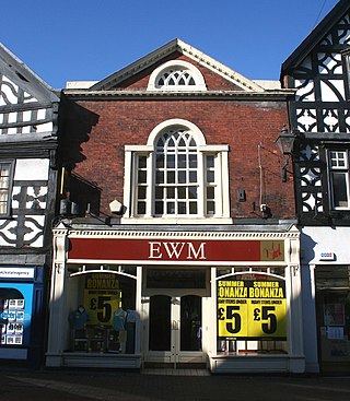 <span class="mw-page-title-main">20 High Street, Nantwich</span> Historic site in Nantwich, Cheshire East