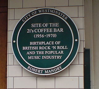 <span class="mw-page-title-main">The 2i's Coffee Bar</span> Coffee bar in London, England