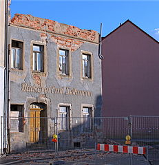 Bäckerei Selkmann Elsterwerda (2012; nicht so toll, aber das war das letzte Motiv von ihr und es war ein Wettbewerbsbeitrag)