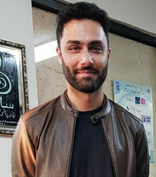 Image: Ahmed Ali Akbar at an event in Islamabad (cropped)