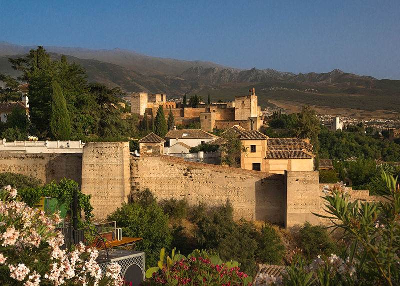 File:Alcazaba Alhambra Granada Spain.jpg