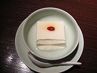 Almond tofu