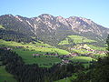 Alpbach und Gratlspitz im Sommer vom Wiedersberger Horn