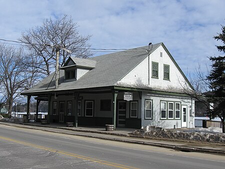 Alton Bay RR Station