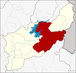 Districtul Nam Pat - Harta