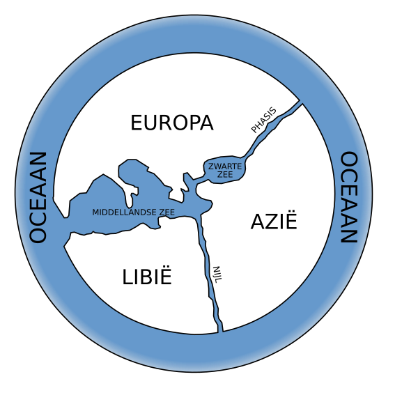 File:Anaximander world map-nl.svg