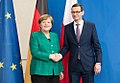 Angela Merkel i Mateusz Morawiecki (2018)