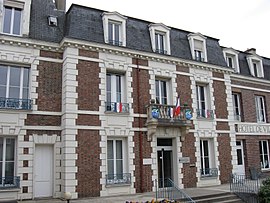 Het stadhuis in Avon