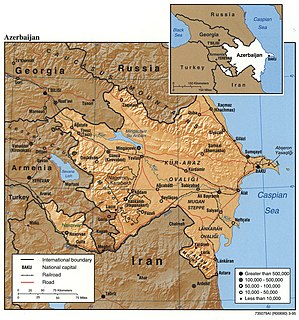Lankaran Lowland region in Azerbaijan