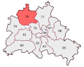 Deutsch: Wahlkreis 78: Berlin - Reinickendorf