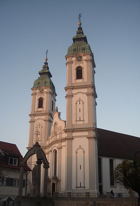 Bad Waldsee Stiftskirche Fassade