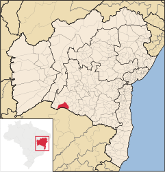 Sebastião Laranjeiras – Mappa