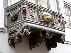Balcony St, Gallen, Switzerland