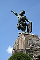 Statue til minne om det korsikanske opprøret står i gammlebyen