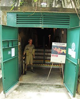 The Battle Box Museum in Singapore