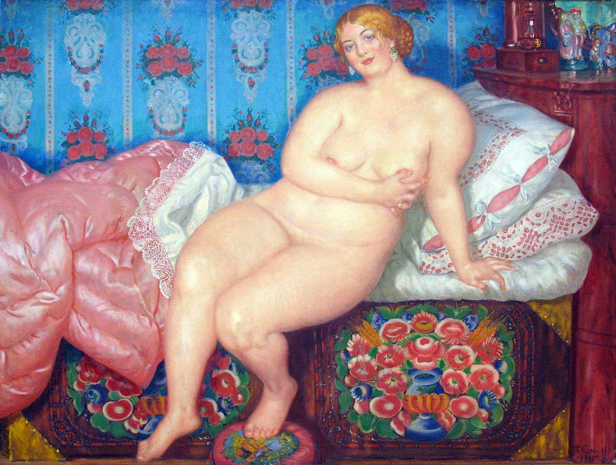 Красавица (картина Кустодиева) — Википедия