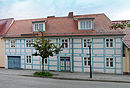 Residential house with courtyard development