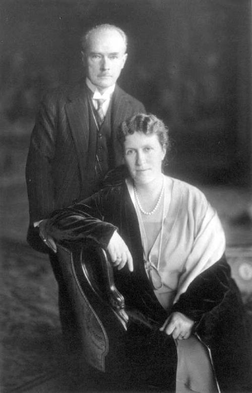 Gustav and Bertha Krupp von Bohlen und Halbach, 1927