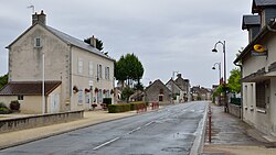 Skyline of Bessais-le-Fromental