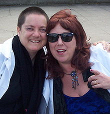 Sprinkle (right) with Beth Stephens in 2006 Beth-n-Annie.JPG