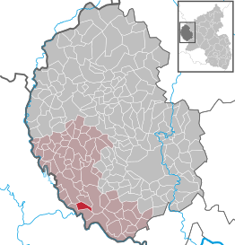 Kaart van Biesdorf