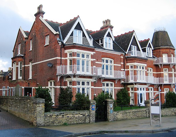 Britten's birthplace in Lowestoft, which was the Britten family home for more than twenty years