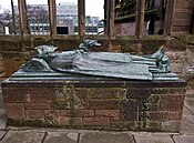 Effigy and tomb of Huyshe Yeatman-Biggs, first Bishop of Coventry.