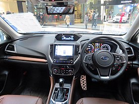 Blue Subaru FORESTER Advance (5AA-SKE) interior.jpg