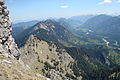 Ansicht von der Klammspitze