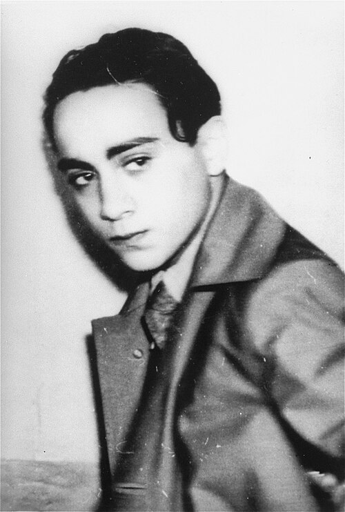 Herschel Grynszpan, whose actions formed the basis of A Child of Our Time