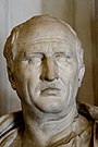 Bust of Cicero.