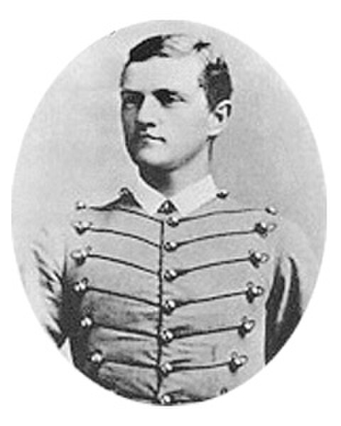 Pershing as a cadet in 1886