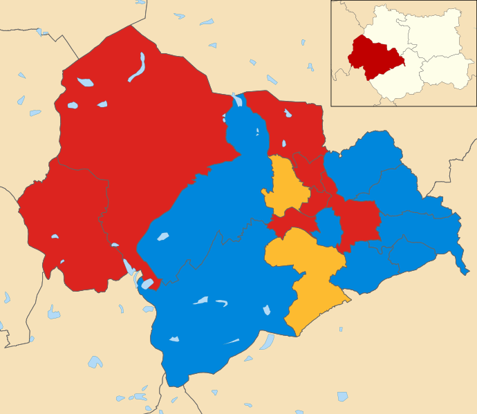 File:Calderdale UK ward map 2011 Election.svg