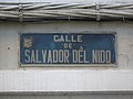 Salvador del Nido Calle