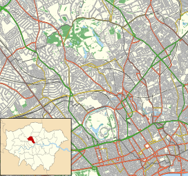 Regent's Park está localizado no bairro londrino de Camden