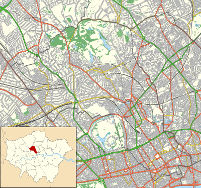 Camden London UK location map.svg