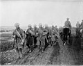 Canadians return from trenches on the Somme Nov 1916 LAC 3194728.jpg