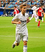 Sergio Canales avec le Real Madrid