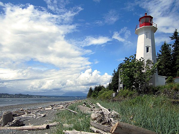 Cape Mudge Lighthouse on Quadra Island