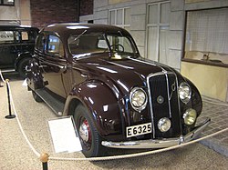 Volvo PV 36 in the factory museum