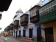 Casa de Osambela, sede de la Academia Peruana de la Lengua (APL) en Lima.