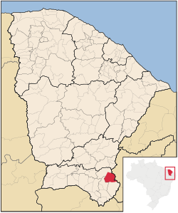 Localização de Barro no Ceará