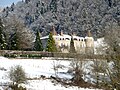 Le château sous la neige